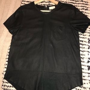 AG Leather Tee